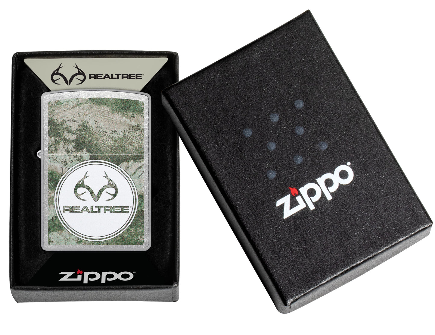 Zippo Realtree Xtreme, Street Chrome Lighter #47392
