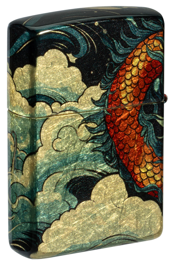 Zippo Dragon Fusion Design 540 Fusion Tumbled Brass Lighter #46705