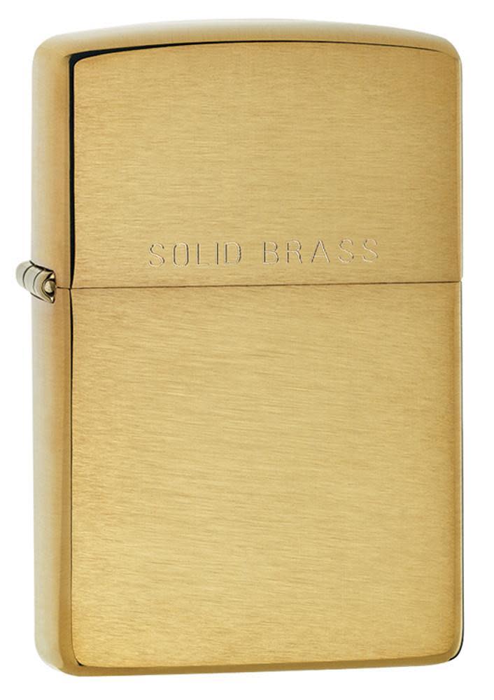 Zippo Windproof Lighter 48267 Regular Street Brass 