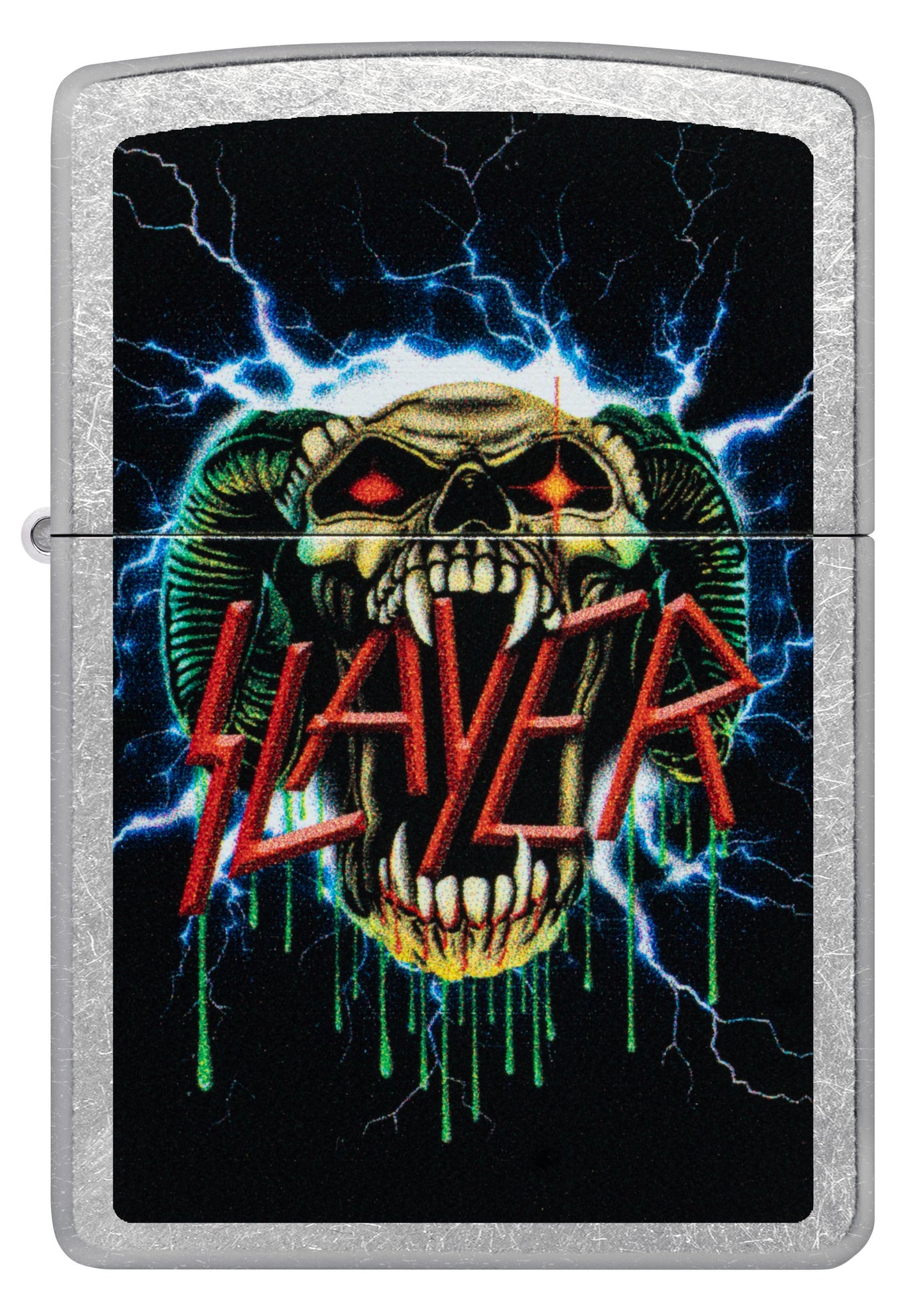 Zippo Slayer Rock Band, Street Chrome Lighter #47222