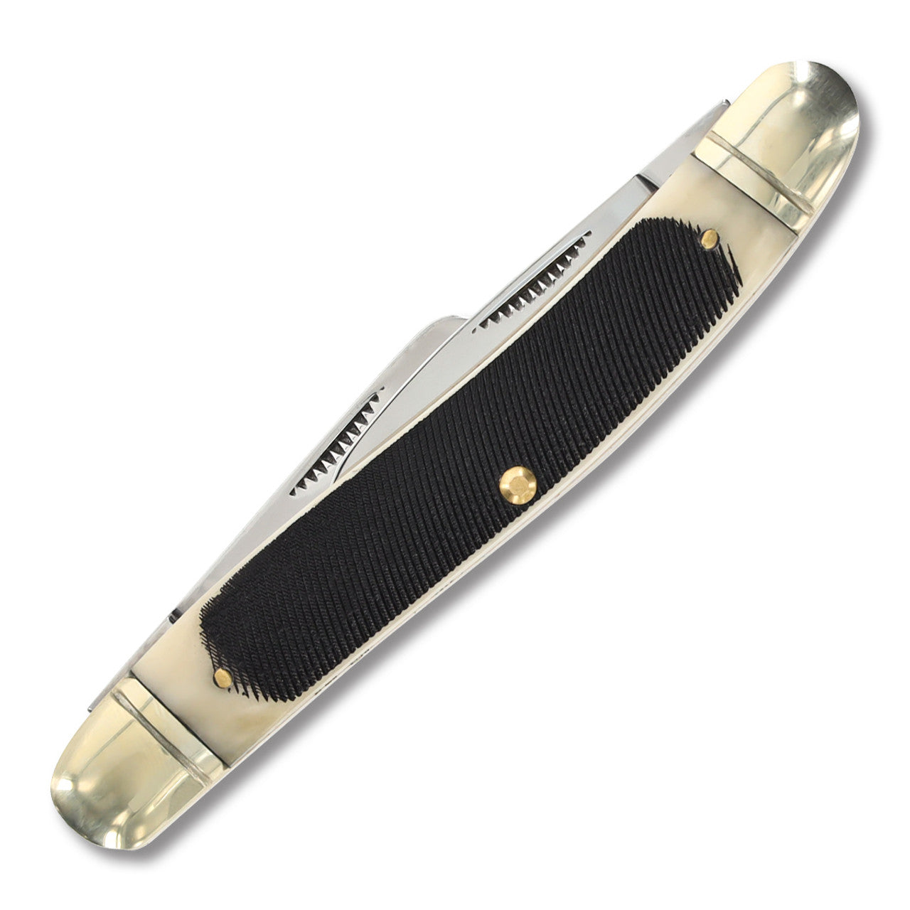 Old Timer 858OTB Bone Handle Folding Knife 3.4" Clip Point Blade #858OTB