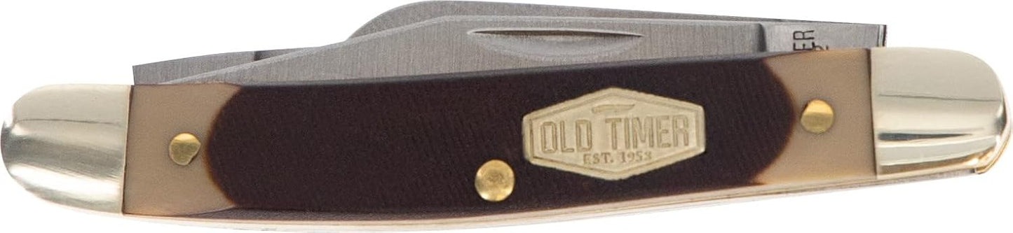 Old Timer 2 3/4" Junior 3 Blade Pocket Knife #108OT