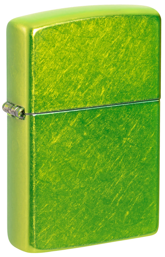 Zippo Classic Lurid Green Base Model Lighter #24513