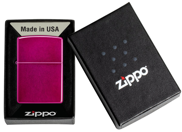 Zippo Classic Candy Raspberry Base Model Lighter #24003