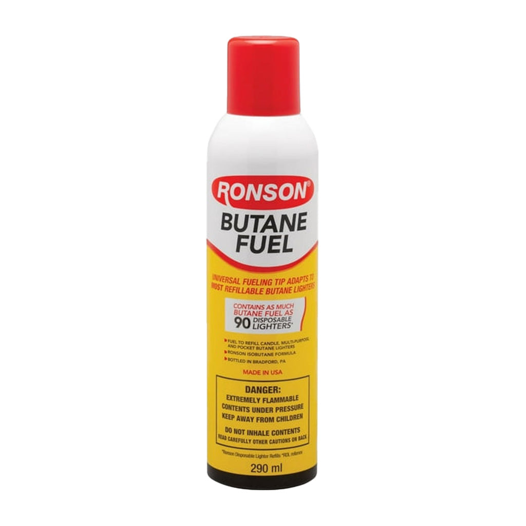 Ronson Butane Fuel Cans, 290ml/163g, 12-PACK #99148
