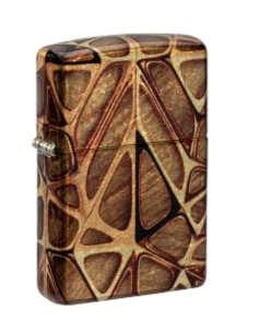 Zippo Abstract Bronze Pattern, 540 Color Design Lighter #48836
