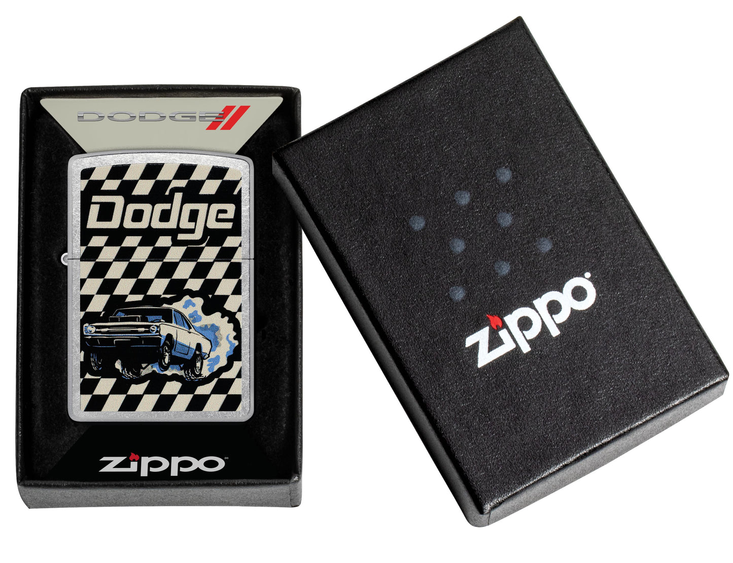 Zippo Dodge, Street Chrome Lighter #47419