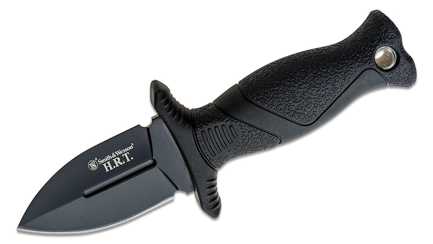 Smith & Wesson HRT Fixed Blade Boot Knife #1182571