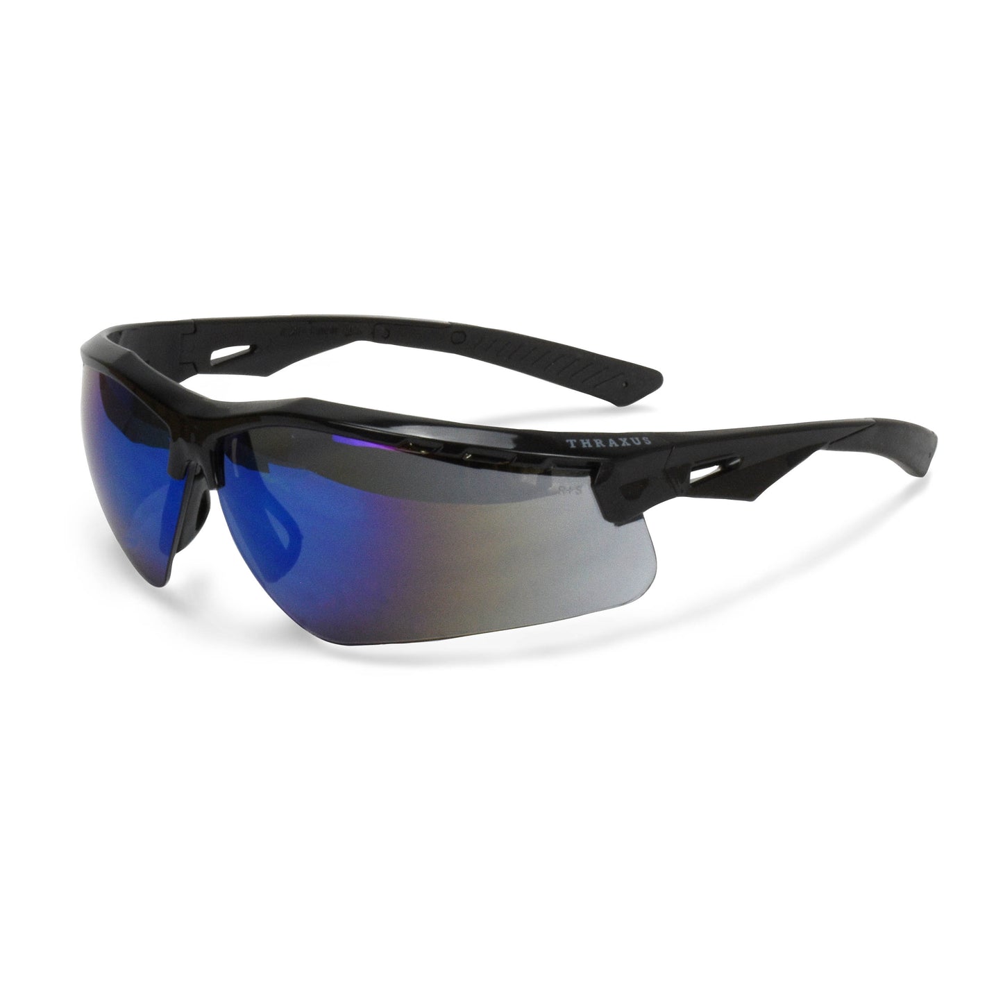 Radians Thraxus Safety Eyewear, Black Frame, Clear Lens #TXC1-10ID