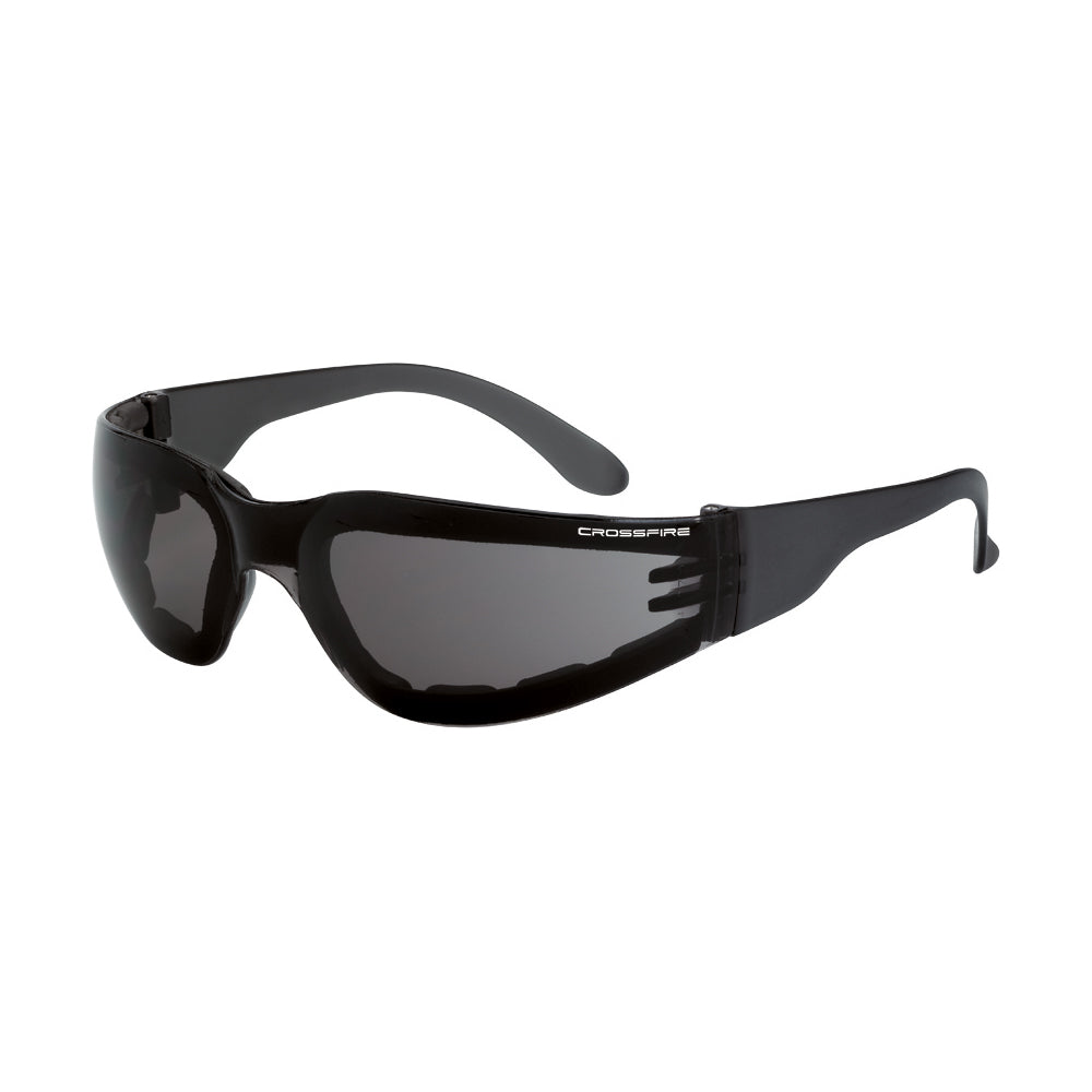 Radians Rad-Sequel Safety Eyewear, Smoke Frame, Silver Mirror Lens #RS1-60