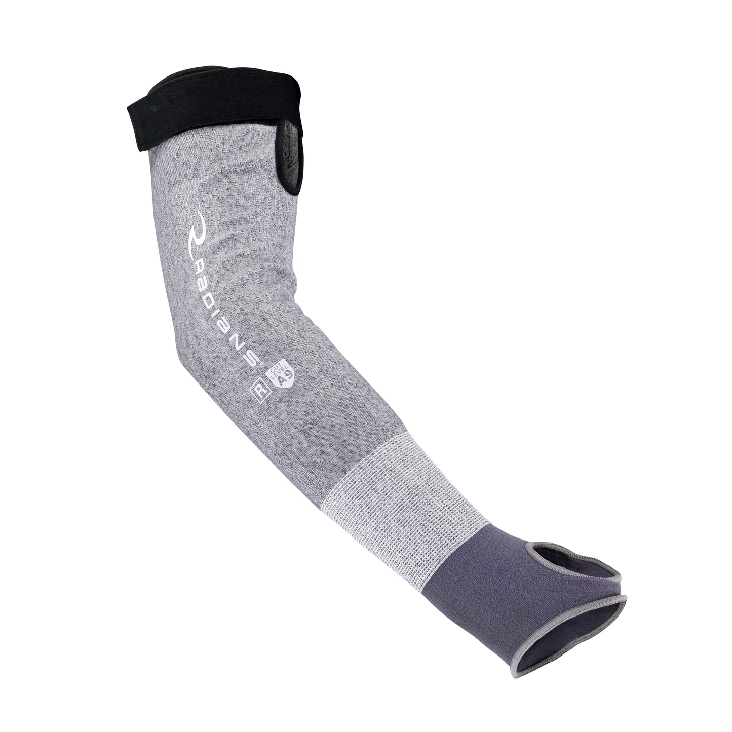 Radians HPPE Knit A9 Cut Protection Sleeve 18" Length with Thumb Slot #RAD5918T