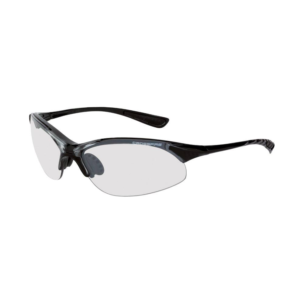 Radians Extremis Safety Eyewear, Black Frame, Smoke Anti-Fog Lens #XT1-21