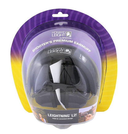 Howard Leight Leightning L2F Hearing Protection Earmuffs, Folding, #R-01525
