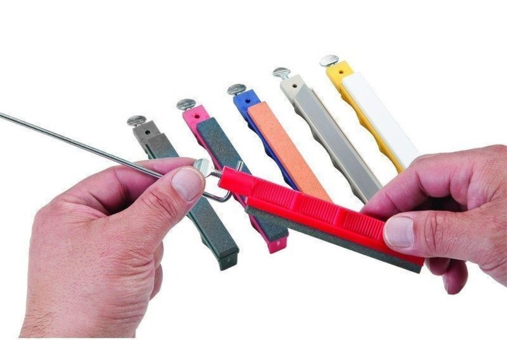 Lansky Ceramic Sharpening Hone, Ultra Fine Grit, Yellow, Knife Finishing #S1000