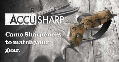 AccuSharp Classic Regular Knife & Tool Sharpener, Camo, Camouflage #005C