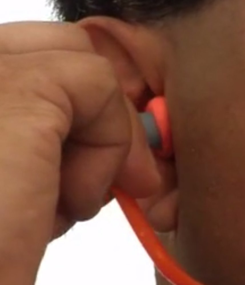 Howard Leight Quiet Hearing Protection Band, Reusable Pods #R-01538