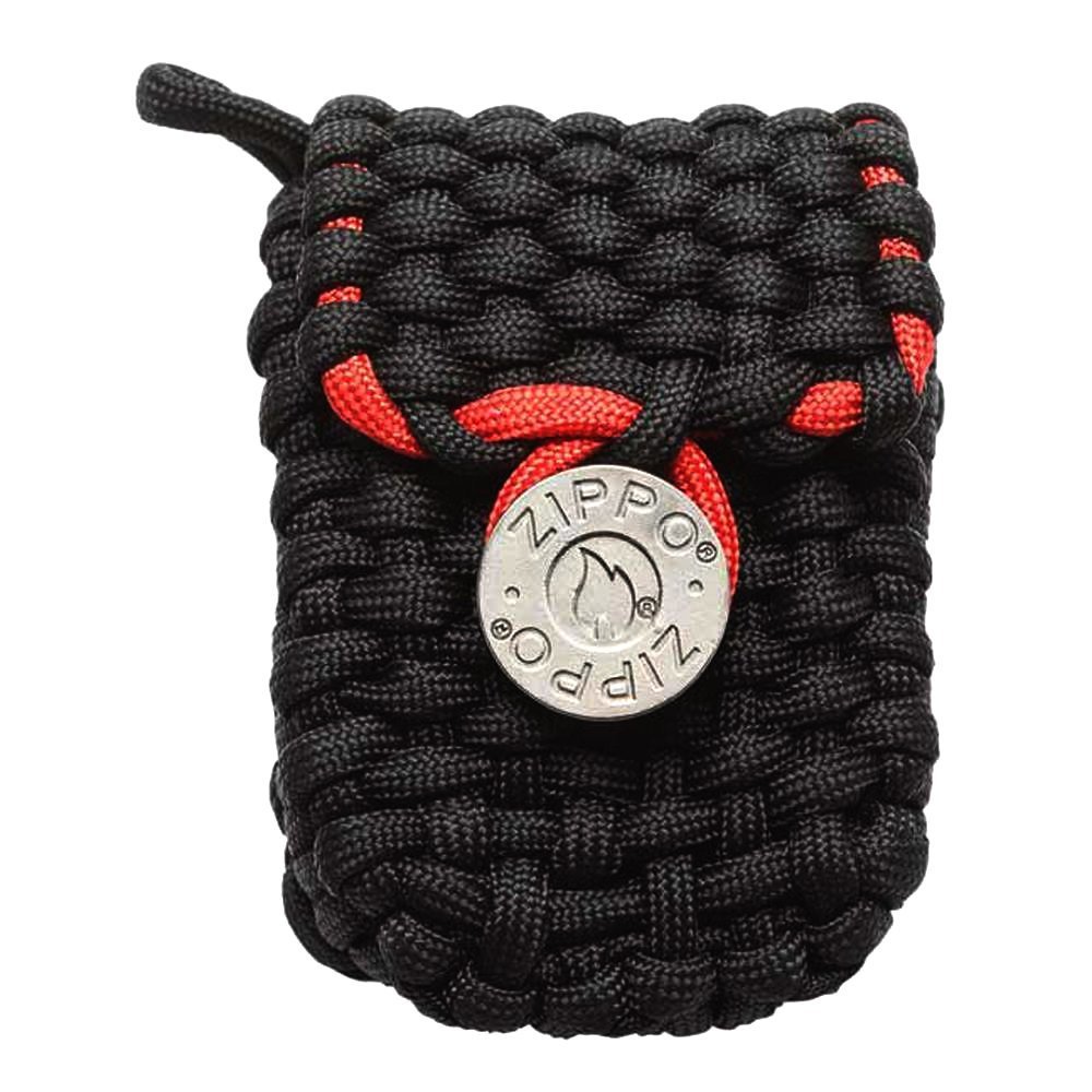 Zippo Nylon Paracord Lighter Pouch w/ Belt Loop, Black, 5mm Rope #4046 –  Benhalex