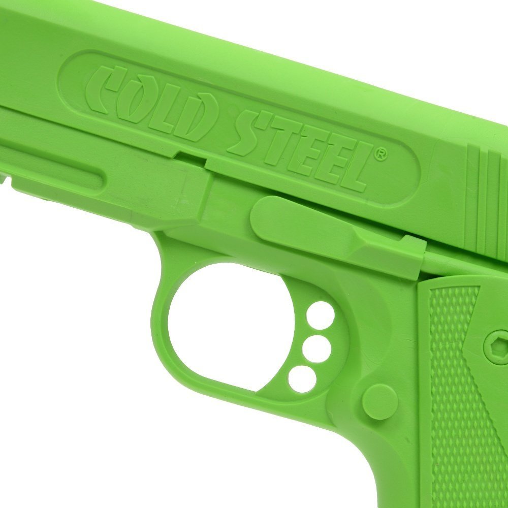 Cold Steel 1911 Rubber Training Pistol, Green Polyproylene #92RGC11