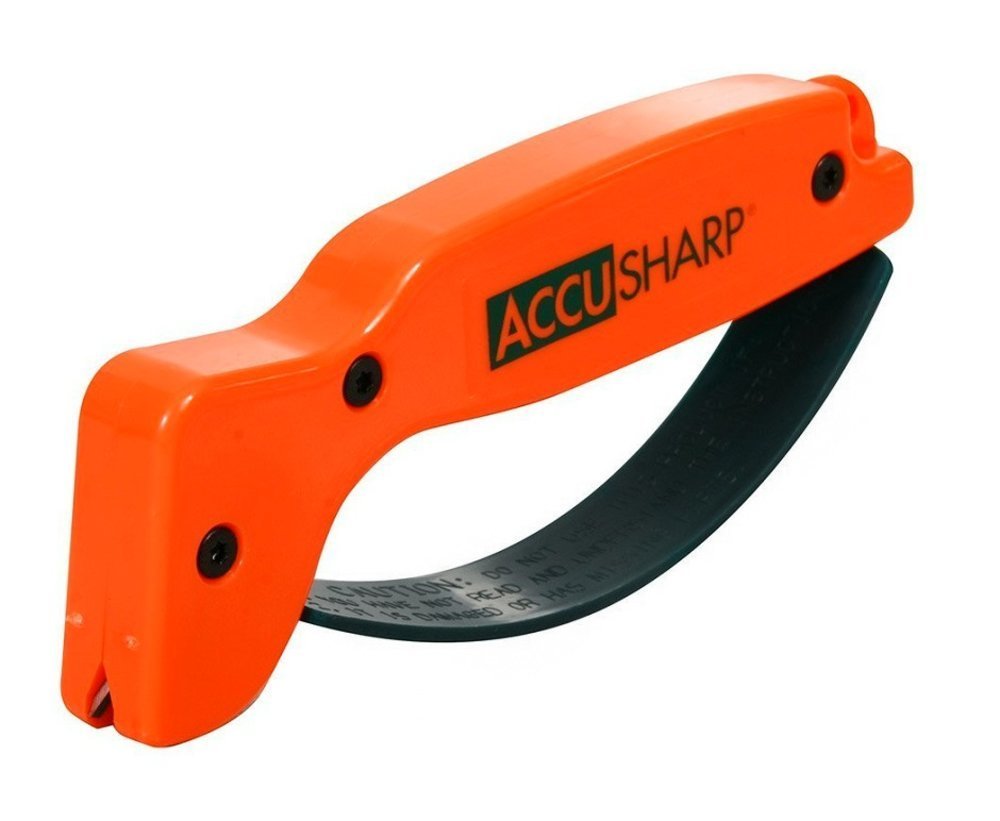 AccuSharp Classic Regular Knife & Tool Sharpener, Blaze Orange #014C