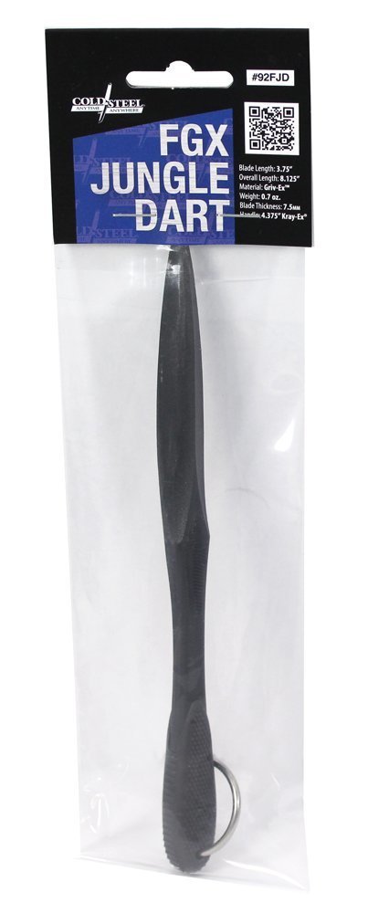 Cold Steel FGX Jungle Dart, Kray-Ex Handle, Nightshade Series #92FJD