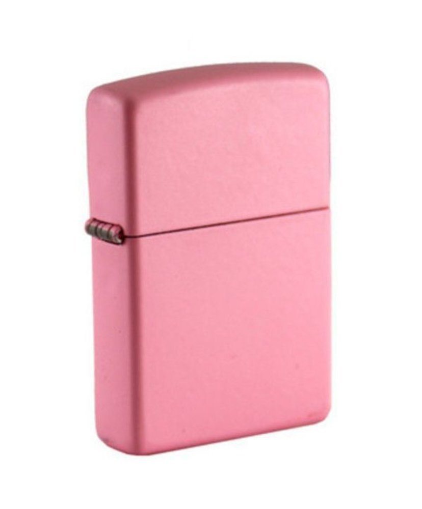 Zippo Pink Matte Lighter, Classic, Pink Matte Finish #238