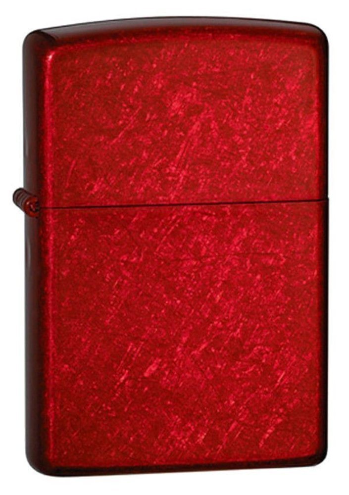Zippo Candy Apple Red Lighter, Translucent Coating #21063 – Benhalex