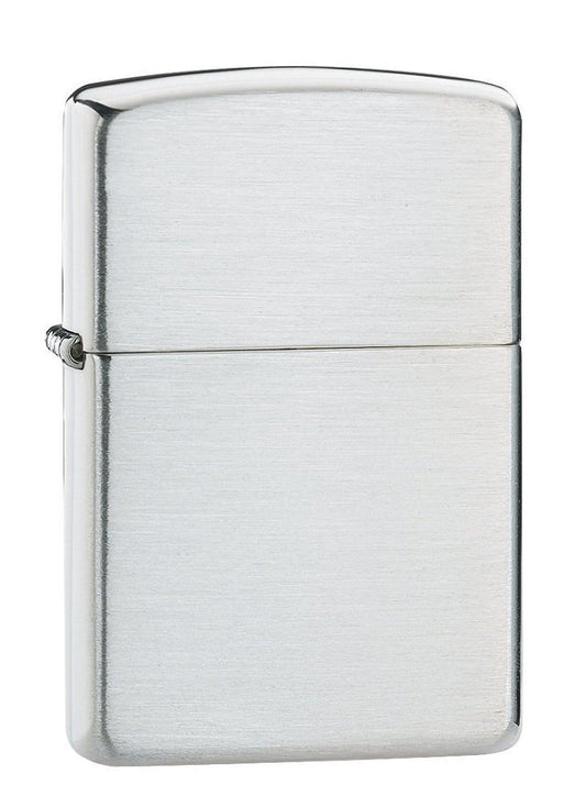 Zippo Armor Brushed Finish Sterling Silver Pocket Lighter, in Gift Box #27