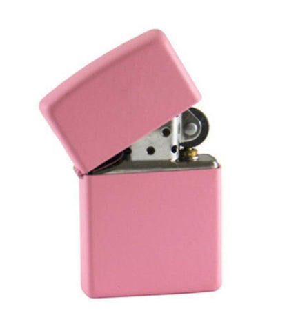 Zippo Pink Matte Lighter, Classic, Pink Matte Finish #238