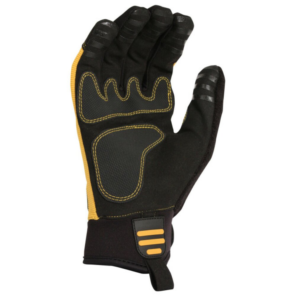 DeWalt Performance Mechanic Work Gloves, Yellow/Black, Medium #DPG780M