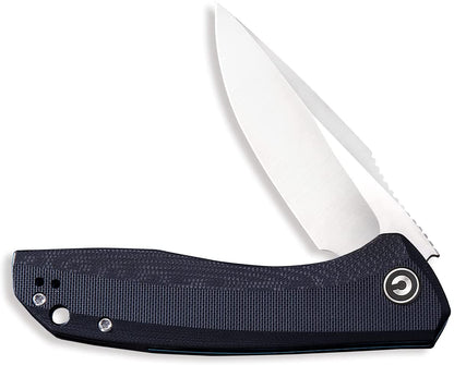 CIVIVI Baklash Knife, Black G10 Handle #C801C