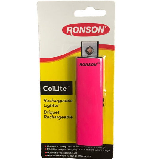 Ronson CoiLite USB Rechargeable Lighter, Receive Random Assorted Color #40544