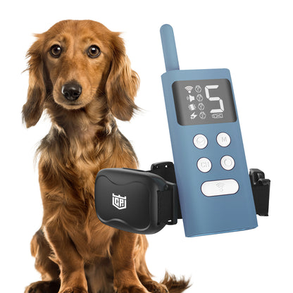 Rechargeable Dog Training Bark Collar: 6-Levels, Water-Resistant, Fits All Dogs #80J1