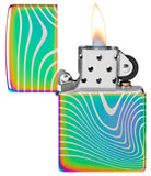 Zippo Multi Color Pattern, Laser 360 Lighter #48775