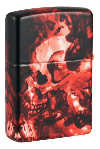 Zippo Horror Skull 540 Color Design Matte Lighter #48772