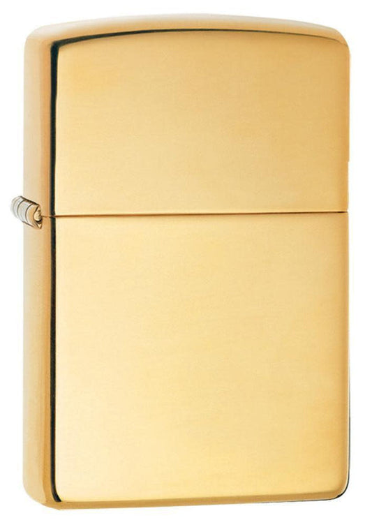 Zippo Armor High Polish Brass Lighter #169