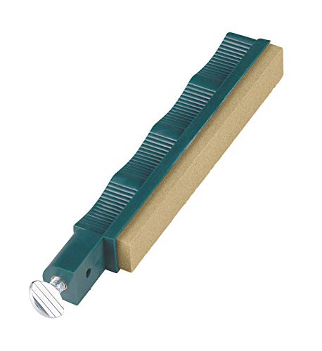 Lansky Medium Sharpening Hone with Green Holder