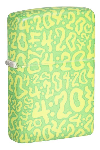 Zippo 420 Pattern, 540° Matte Lighter #47269