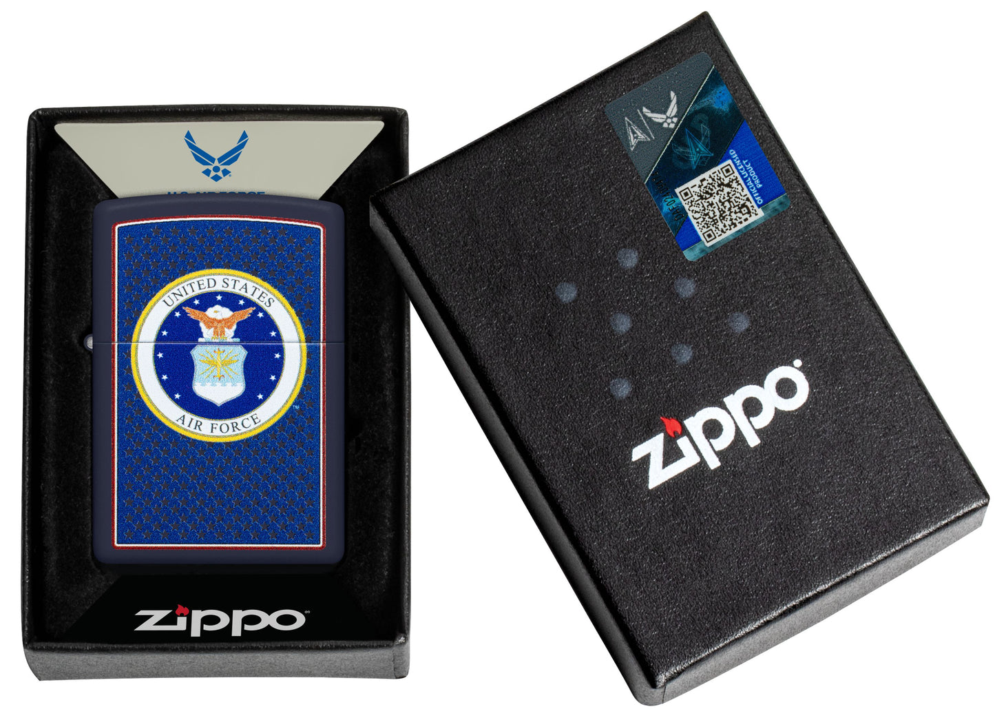 Zippo US Military Air Force, Navy Matte Lighter #46488