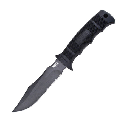 SOG Seal Pup Fixed Blade Knife + Hard Nylon Sheath #M37K