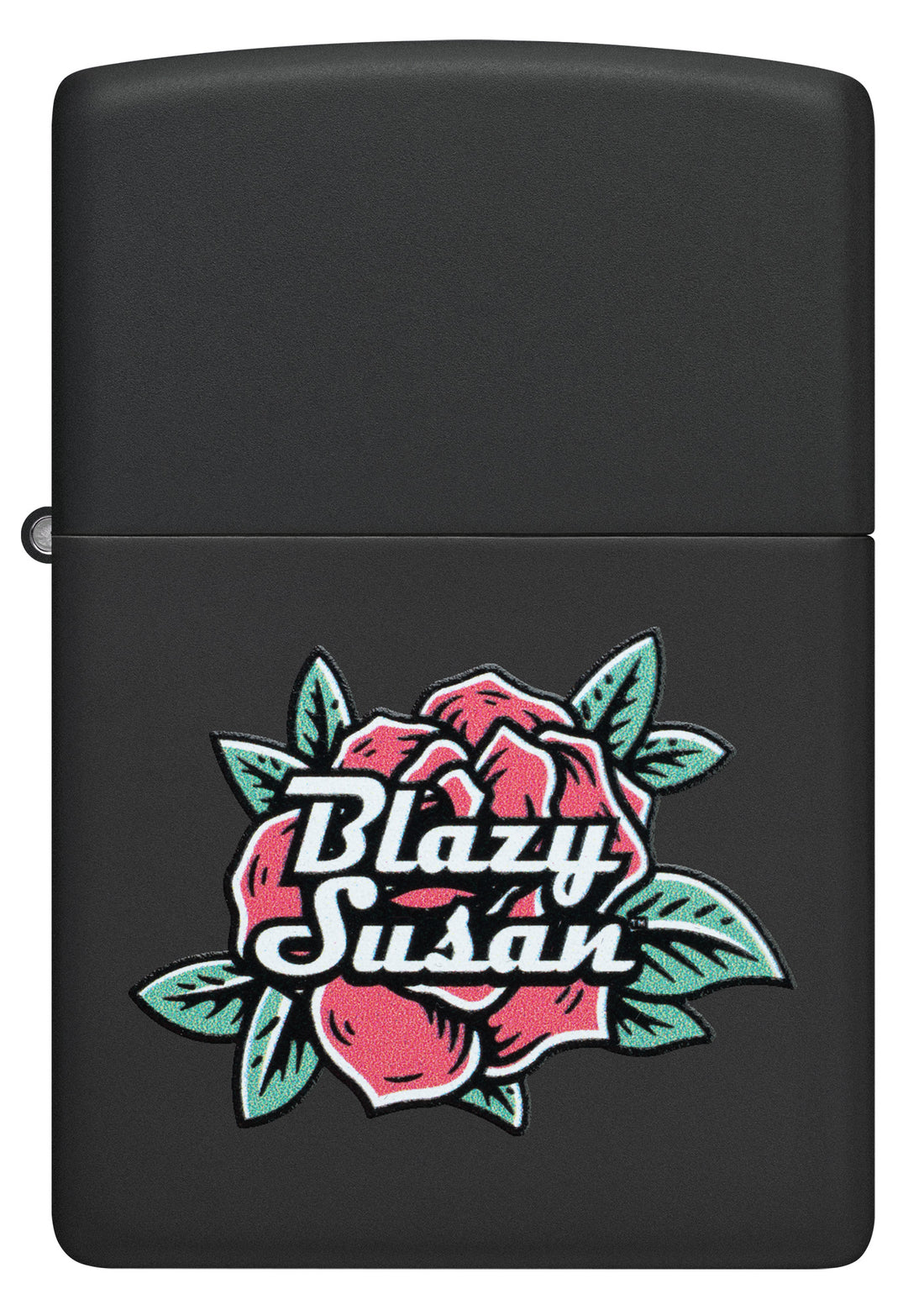Zippo Blazy Susan Logo Design, Black Matte Finish Lighter #46769