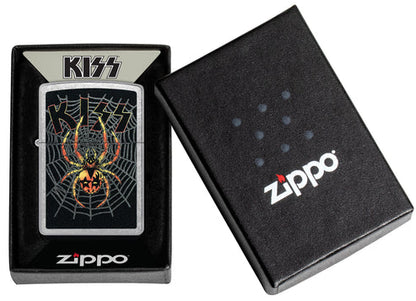 Zippo KISS Spider Design, Street Chrome Finish Lighter #46739