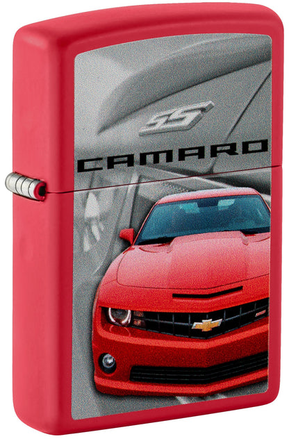Zippo Chevrolet Camaro SS Design, Red Matte Lighter #46304