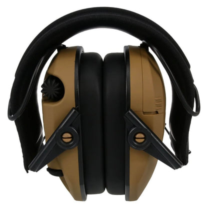 Walkers Razor Slim Electronic Muffs, Battle Brown #RSEM-BB