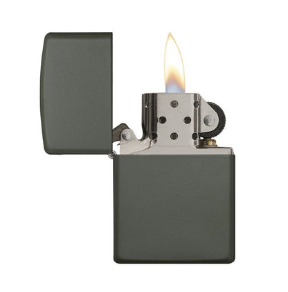 Zippo Classic Green Matte Lighter #221