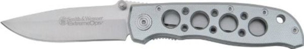 Smith & Wesson Extreme Ops, Silver Aluminum Frame Handle #CK105H