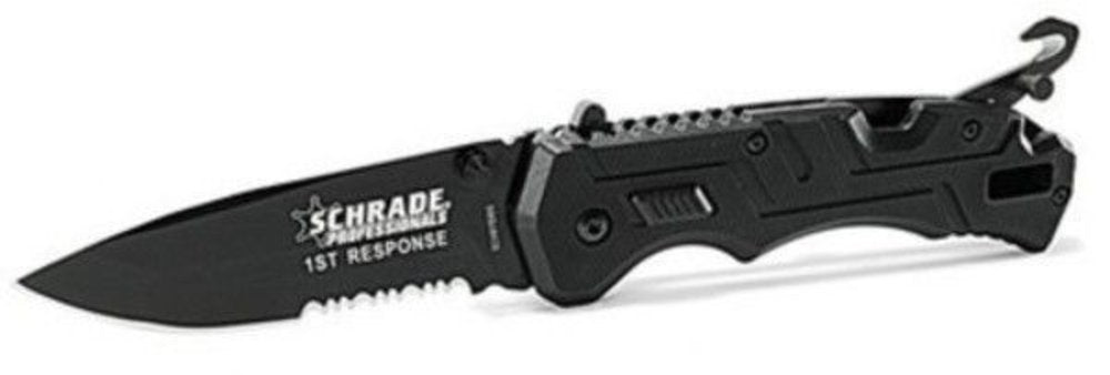 Schrade First Response Rescue Folding Knife #SCH911DBS