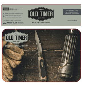 Old Timer Fixed and Folder, 3 Knife Combo Pack with Tin #1200627