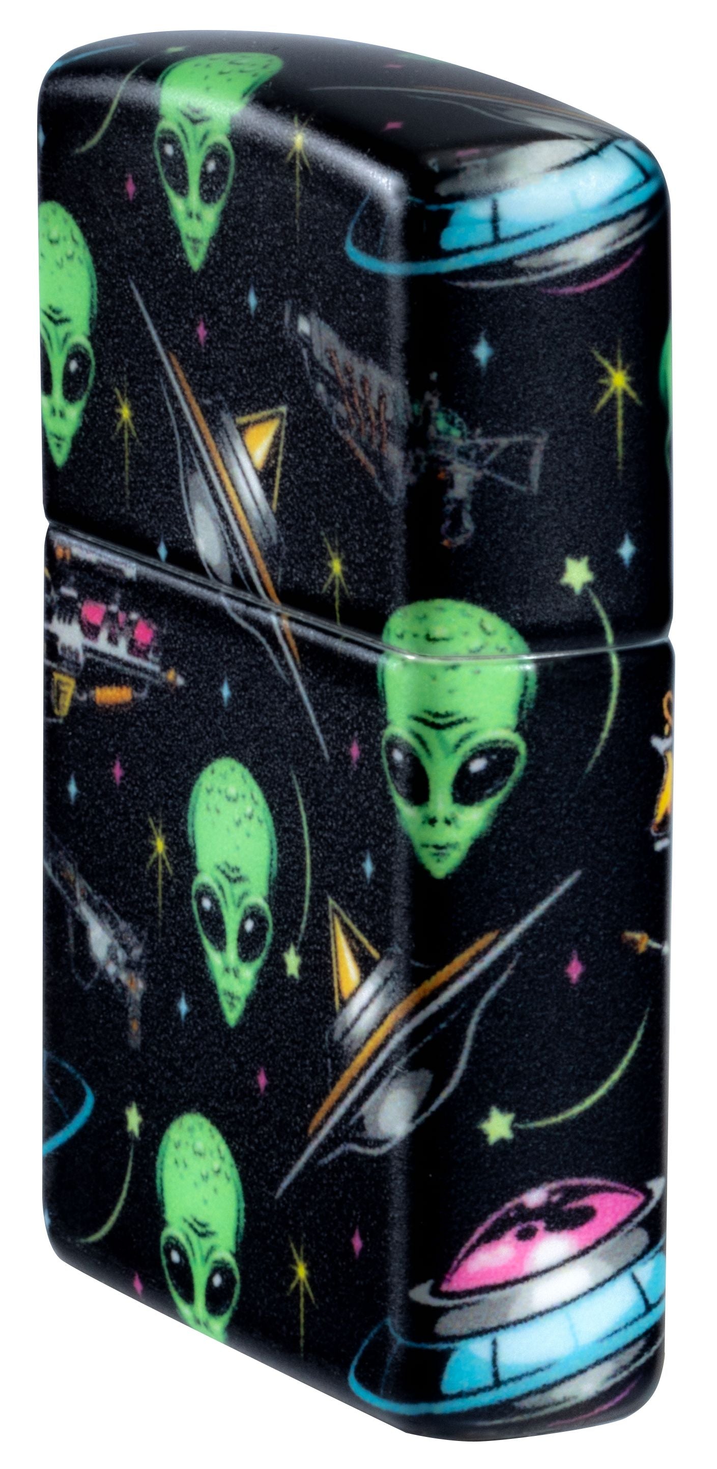 Zippo Aliens Design, 540 Matte Color Lighter #46561