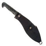 KA-BAR Kukri Machete, Black Leather/Cordura Sheath #1249