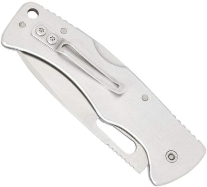 Bear & Son Bear Edge 2" Folding Pocket Knife, Satin Blade 440 Stainless #61524